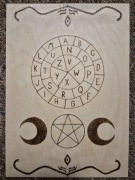 Tabliczka do tworzenia sigili (ręcznie wykonana)