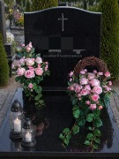 Kompozycja stroik komplet na cmentarz