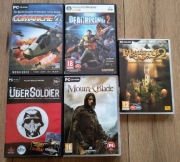 Pakiet gier PC, Mount Blade, Deadrising 2, Majesty, Comanche, retro gry.