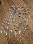 Srebrny łańcuszek/ srebrna biżuteria/ keta ,/ łańcuch .