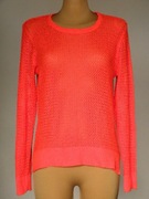 # Śliczny neonowy połyskujący - PAPAYA - 38 #