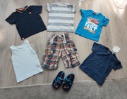 Mini paka ubrań dla chłopca t-shirty, spodenki Reserved r. 98/110