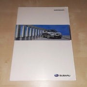 Subaru Impreza 2006 (model RHD) prospekt reklamowy
