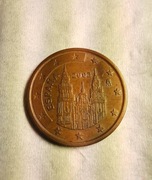 Hiszpania, 5 Euro cent, 2003 r.