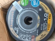 Rhodius tarcza 125x1,0 XT38  !!OKAZJA!!  50 Sztuk