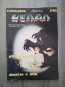 Kebab 5/93, czasopismo, gazeta, miesięcznik #1, Commodore, Amiga