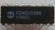 40103 CD40103BE  2 liczniki BCD HARRIS