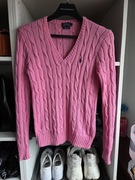 Sweter Ralph Lauren warkocz s xs