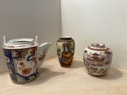 Zastaw japońskich naczyń ceramicznych vintage