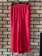 H&M czerwone spodnie dresowe wygodne M 38 dzwony