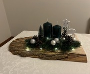 Stroik świąteczny duży bożonarodzeniowy 