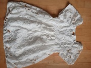 Sukienka biała 140 ZARA koronkowa wizytowa