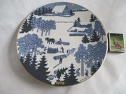 CERAMICZNY  TALERZ KOLEKCJONERSKI 1979 ARABIA FINLAND  R..UOSIKKINEN