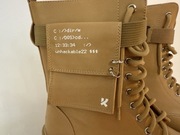 KOI Botki damskie na traktorowej podeszwie z kieszonką  