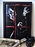 Nosferatu Wampir Horror Art Print Goth Dracula 