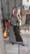 Laleli sukienka maxi paski M wiskoza nowa