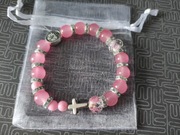 Różaniec na rękę bransoletka