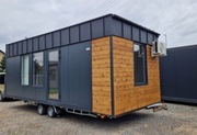  Kontener mobilny usługowy kosmetyczny/ fryzjerski 3x7,5 płyty PIR. 