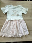 Sukienka plus bluzka 110/116