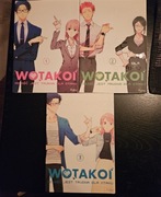 Wotakoi - miłość jest trudna dla otaku Tom 1-3