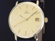 Złota Omega Geneve Cal.1030 pr.0,585 14ct rok prod.1974