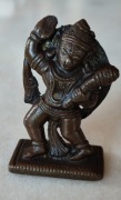 Brązowa figurka Hanuman Króla Małp, stara, wykonana z brązu 