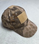 Czapka z daszkiem moro regulowana kamuflaż pustynny pyton patrolówka camo