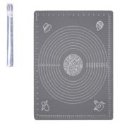 stolnica mata z sylikonu 40 x 50cm. CHSO11611 KOLOR ŚLIWKOWY