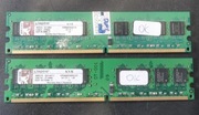 Pamięć RAM DDR2 800 Kingston 2048MB (2GB) - 2x1