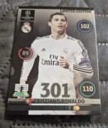 Karta Cristiano Ronaldo Panini Adrenalyn XL Champions League 2014-15.