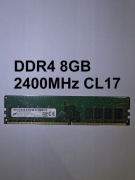 Micron DDR4 8GB 2400MHz CL17 | MemTest OK