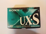 Kasety Sony UX-S 60 nowe pudełko 10 sztuk 