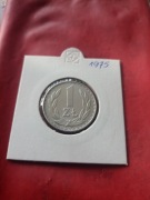 1 zł 1975 w holderze 