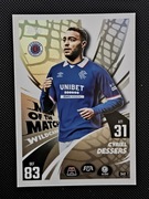 Match Attax 2025/2026 CYRIEL DESSERS nr.342  MAN OF THE MATCH 
