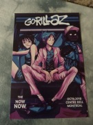 plakat zespołu muzycznego gorillaz