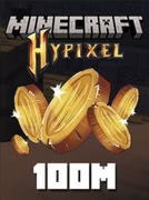 MINECRAFT HYPIXEL COINS 100M 100.000.000 SKYBLOCK COINS