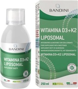 Liposomalna Witamina D3 K2 Bandini 250 ml