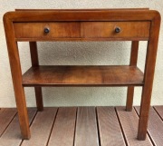 Konsolka Stolik pod radio typ 640B Art Deco 