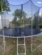 Trampolina ogrodowa (stan praktycznie nowy)