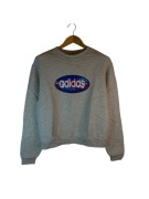 Bluza Adidas szara duże logo s