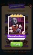 Karta COIN MASTER: NIEZGRABNY LENNY - NAJTANIEJ NA ALLEGRO!