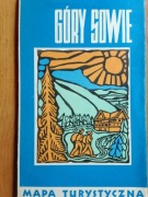 Góry Sowie Mapa Turystyczna 1986 r