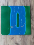 LEGO płytka 32X32 309p02 z wyspą i rzeką