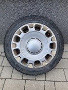 Fiat 500 koła 185/55R15 (felgi stalowe + opony zimowe + kołpaki)