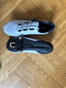 Buty kolarskie, rowerowe szosowe spd ekoi czarno białe, użyte 2 razy