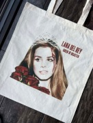 Torba bawełniana torebka tote bag cotton bawełna lana del rey 