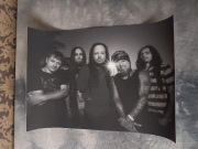 plakat zespołu muzycznego korn