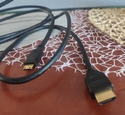 Kabel HAMA HDMI - HDMI mini złocone sztuki najtaniej