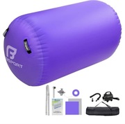 Nadmuchiwany wałek cylinder gimnastyczny FBSSPORT do ćwiczeń