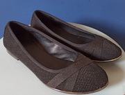 Buty damskie baleriny czarne 39